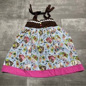 Handmade Glitter Gingerbread Dress